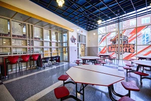 Cafeteria update for school nutrition marketing