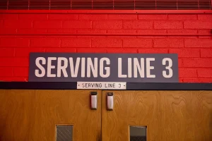 Serving line graphics